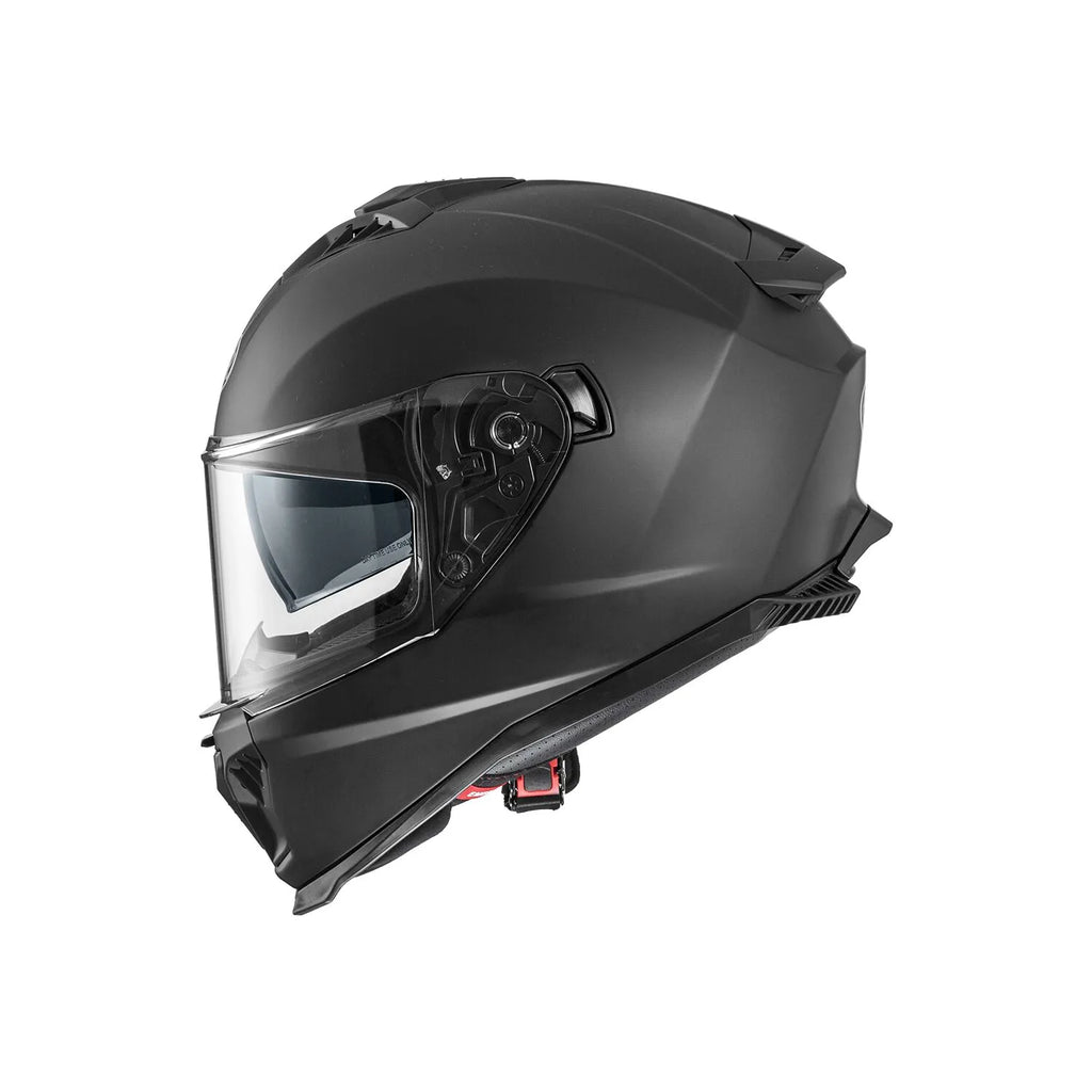 Premier Helmets Typhoon Full Face Hjelm Mat Sort