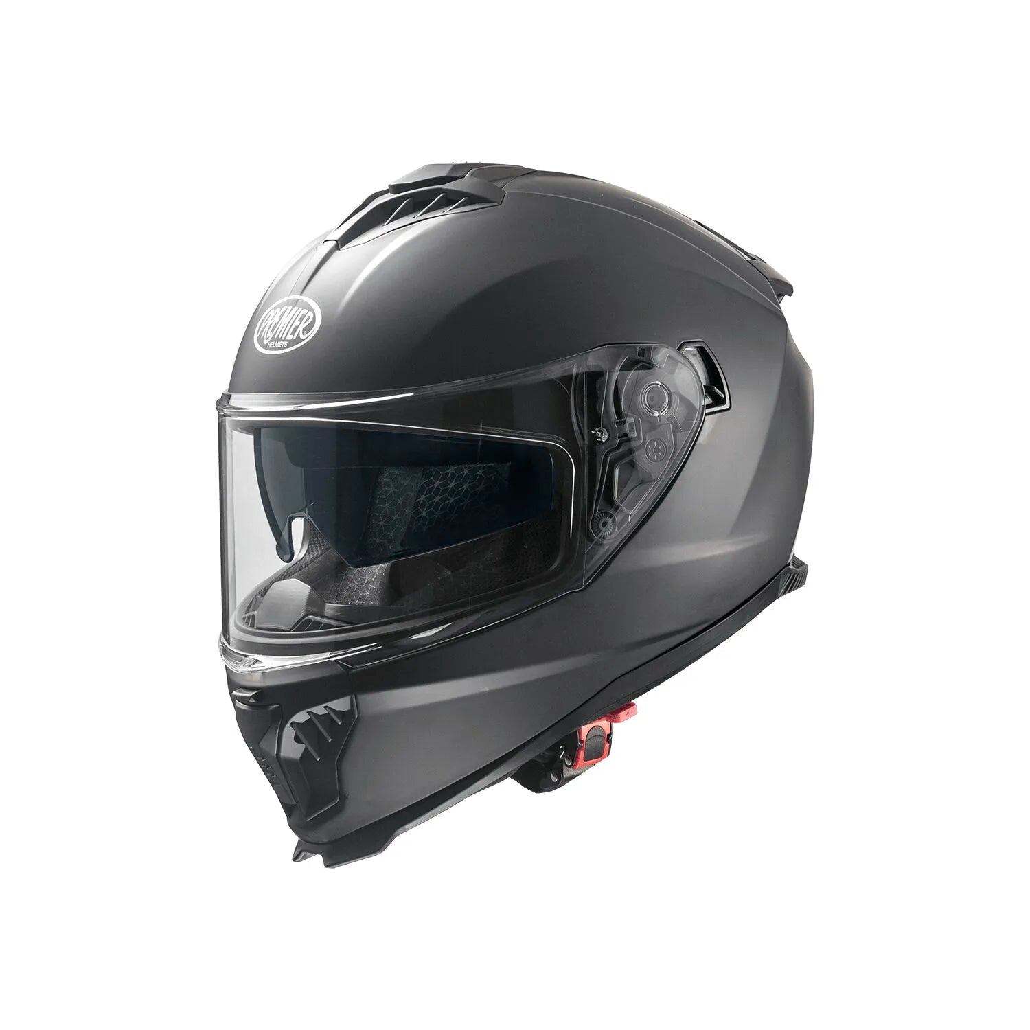 Premier Helmets Typhoon Full Face Hjelm Mat Sort