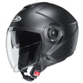 HJC Scooter Hjelm i40N Mat sort med solbrille