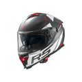 Premier Helmets Typhoon RS 2 BM Hjelm Mat Grå Hvid Rød