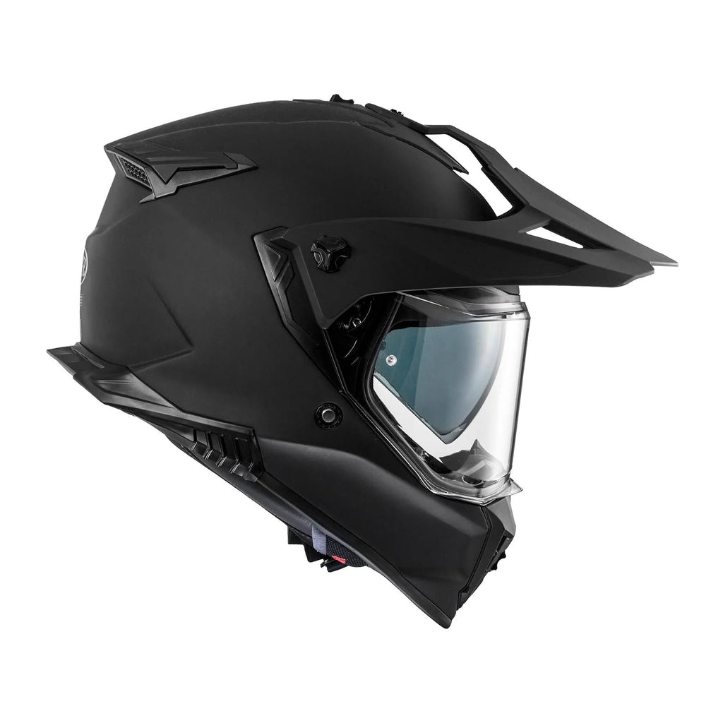 Premier Helmets Discovery Dual Sport Hjelm Mat Sort