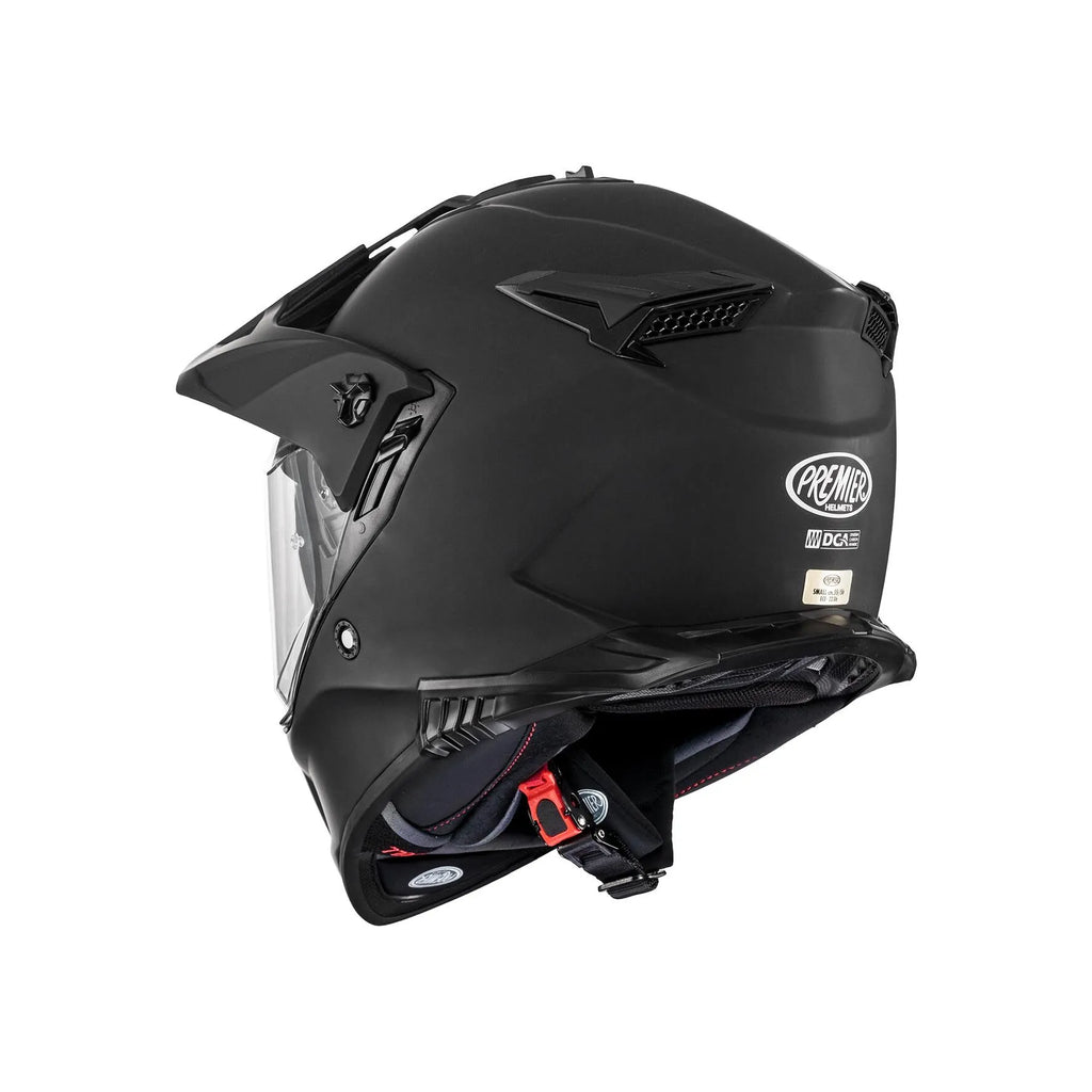 Premier Helmets Discovery Dual Sport Hjelm Mat Sort