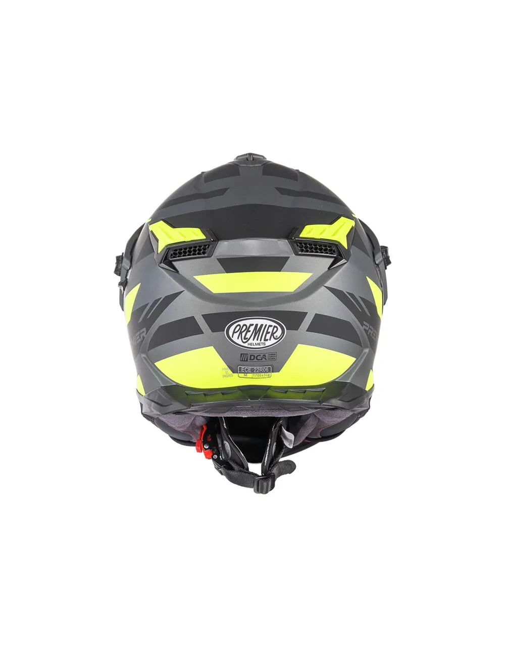 Premier Helmets Discovery EAY17BM Mat Sort Grå Gul