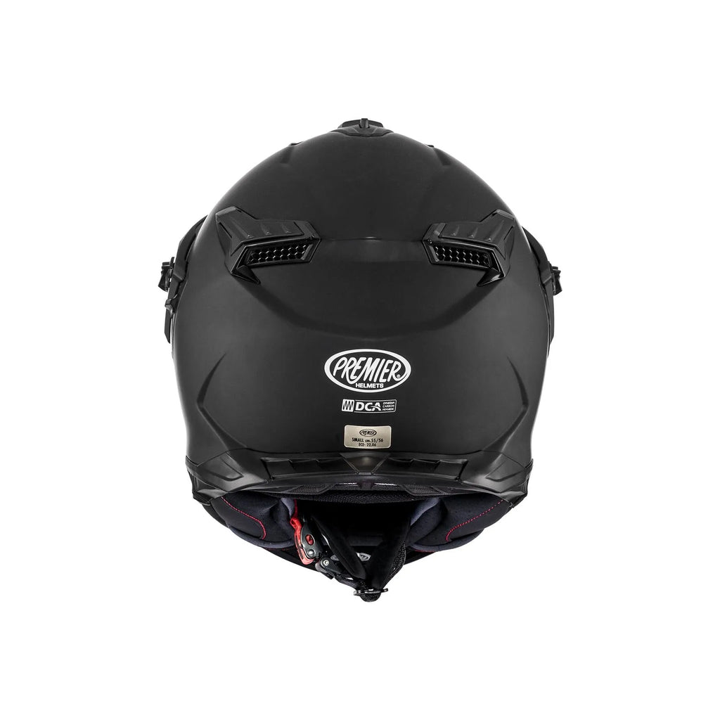Premier Helmets Discovery Dual Sport Hjelm Mat Sort