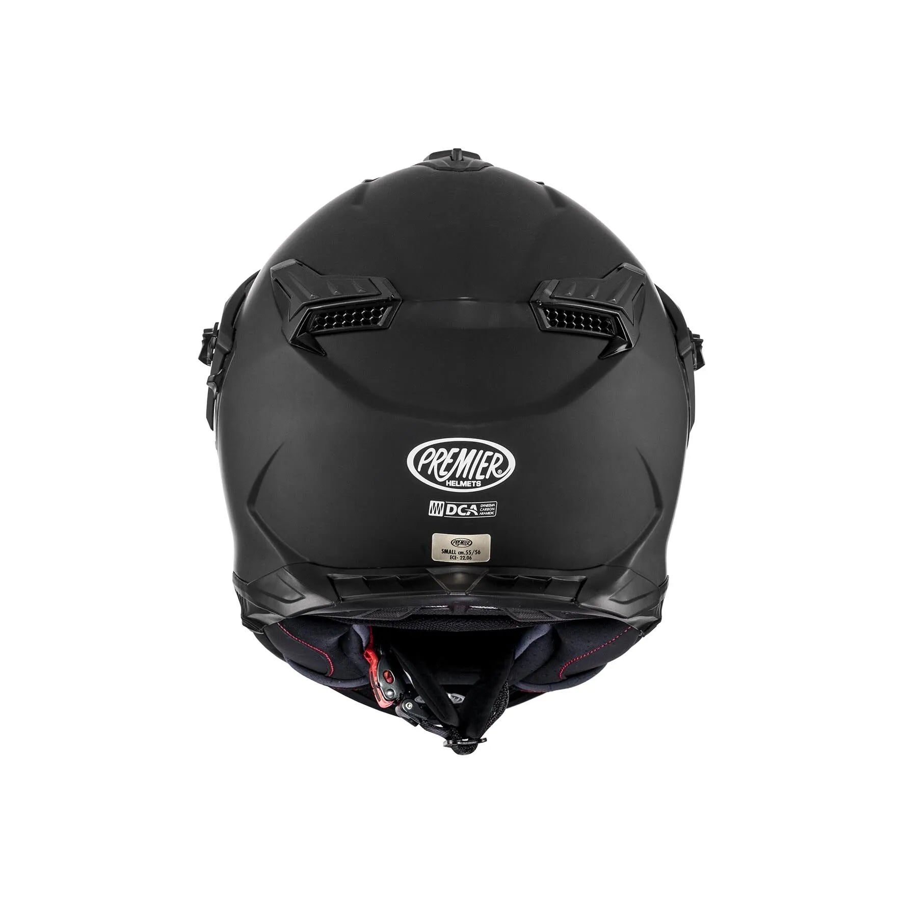 Premier Helmets Discovery Dual Sport Hjelm Mat Sort
