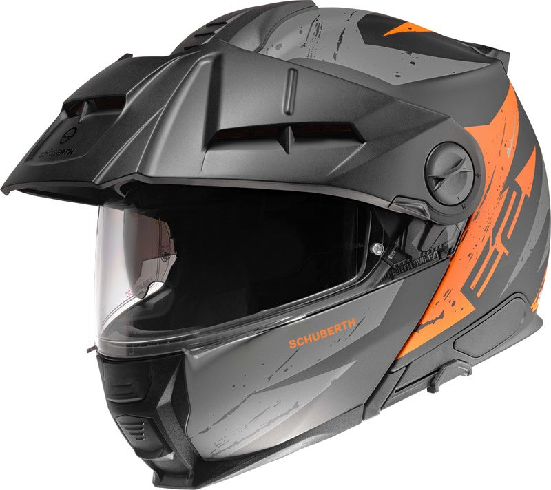Schuberth E2 Motorcykel Hjelm - Mat Orange