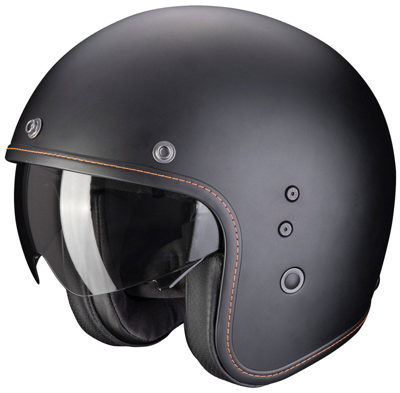 Scorpion Belfast Evo Matsort Motorcykel Hjelm