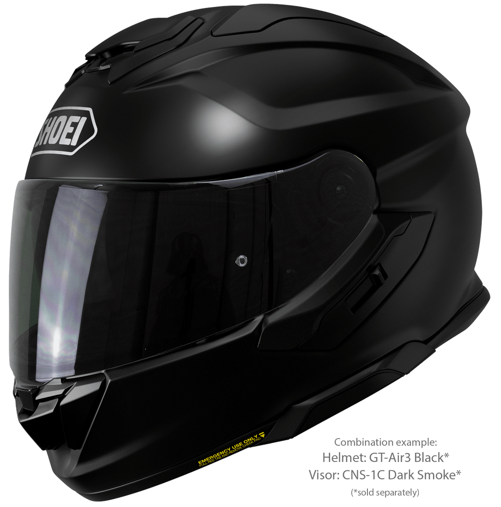 Shoei GT-Air 3 Sort Motorcykel Hjelm