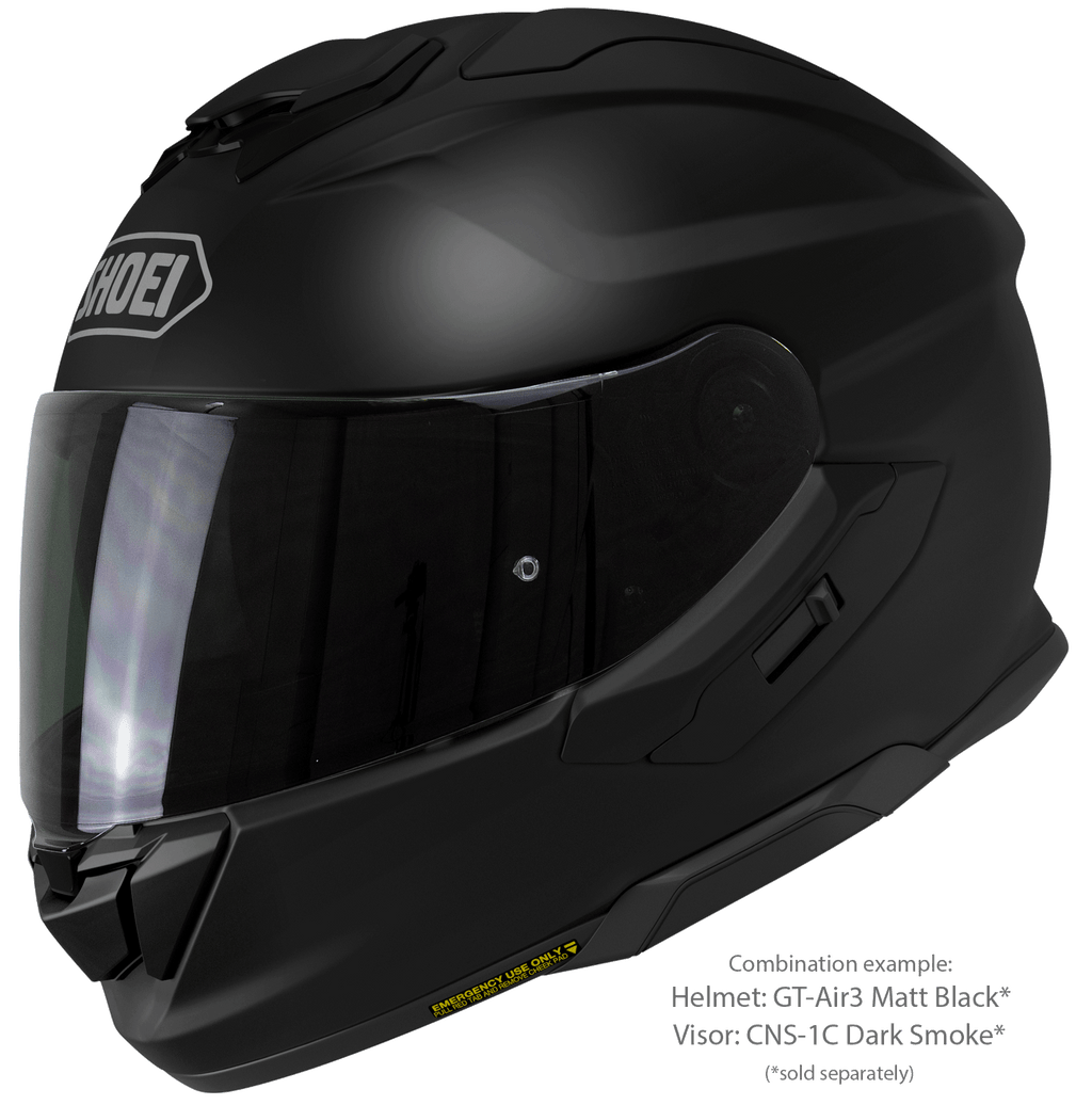 Shoei GT-Air 3 Matsort Motorcykel Hjelm