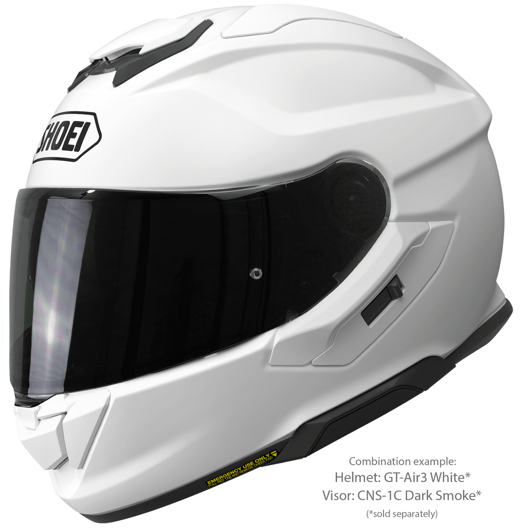 Shoei GT-Air 3 Hvid Motorcykel Hjelm