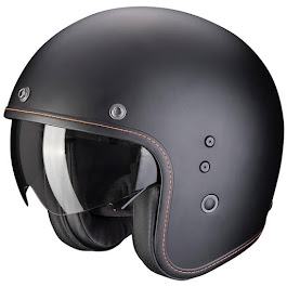 Scorpion Belfast Evo Matsort Motorcykel Hjelm